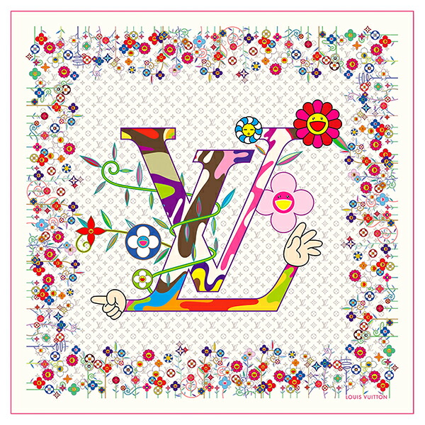 楽天市場】【新品】 ルイヴィトン ショール LV × TM スーパーフラット