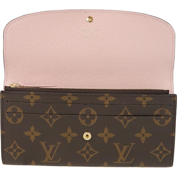 楽天市場】【新品】 ルイヴィトン 長財布 ポルトフォイユ エミリー