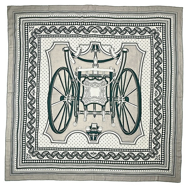 楽天市場】【美品】 エルメス ショール カレ ジェアン 140 四輪馬車の