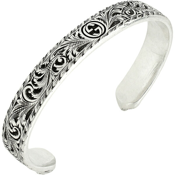 楽天市場】【新品】 グッチ バングル インターロッキング G キャット