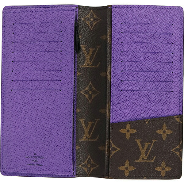 楽天市場】【新品】 ルイヴィトン 長財布 ポルトフォイユ ブラザ