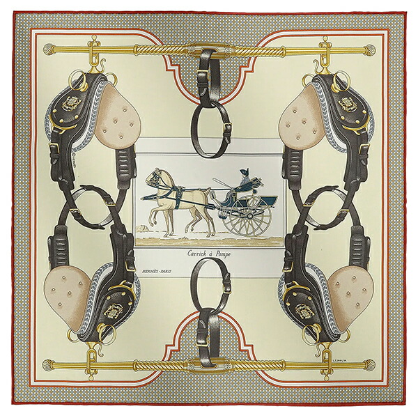 楽天市場】【新品】 エルメス スカーフ ガヴロッシュ ツイル カレ 45