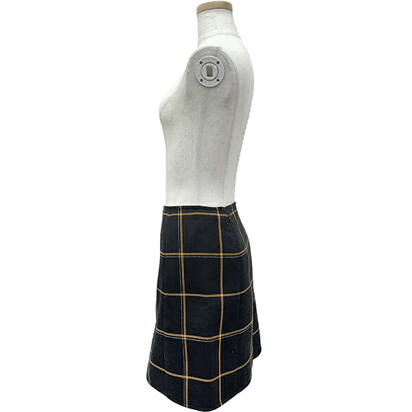 楽天市場】エルメス スカート チェック 38サイズ レディース