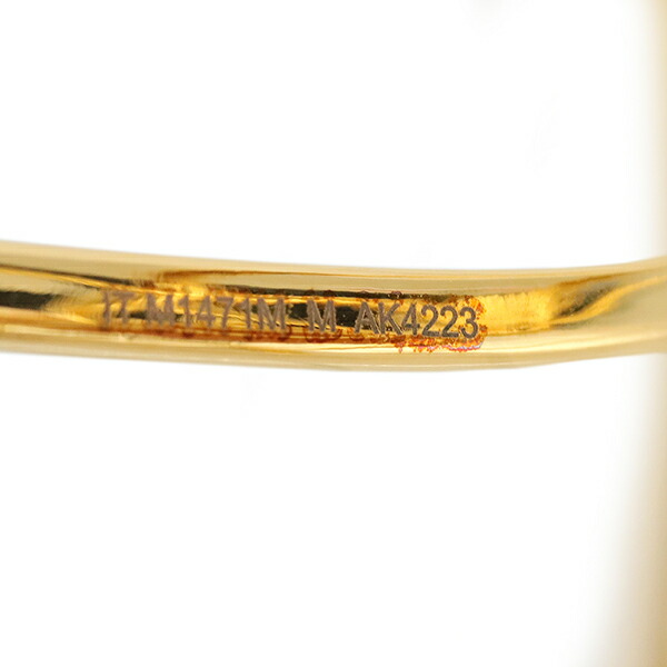 ルイヴィトン 透明 金色 ロゴ バングル ※発送可能な期間にご注意下さい