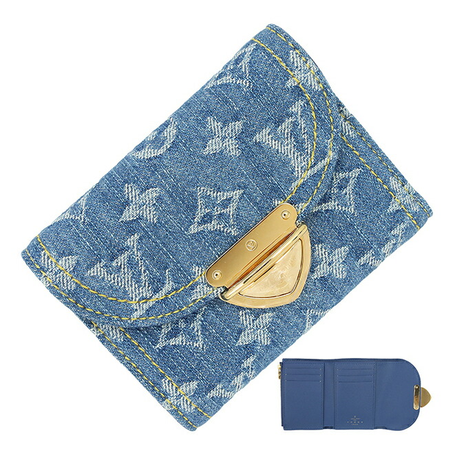 楽天市場】【新品】 ルイヴィトン 三つ折り財布 ポルトフォイユ