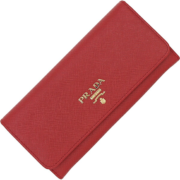 楽天市場】【未使用品】 プラダ 長財布 フラップ ロングウォレット