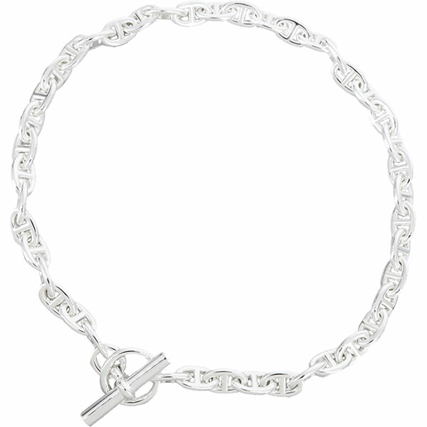 楽天市場】【未使用品】 エルメス ネックレス シェーヌダンクル PM 43