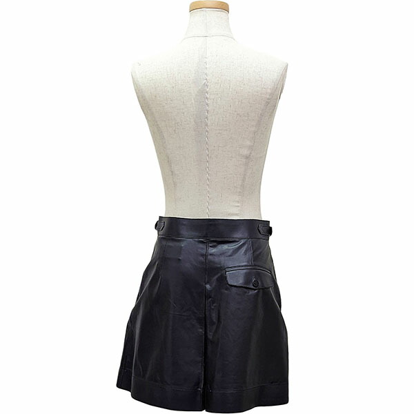 楽天市場】エルメス スカートパンツ ショート カーフレザー 36サイズ