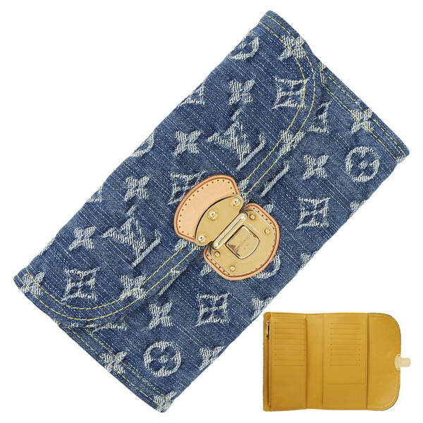 楽天市場】【超美品】 ルイヴィトン 長財布 ポルトフォイユ アメリア