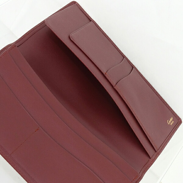 楽天市場】【未使用品】 カルティエ 長財布 札入れ 小銭入れ無し