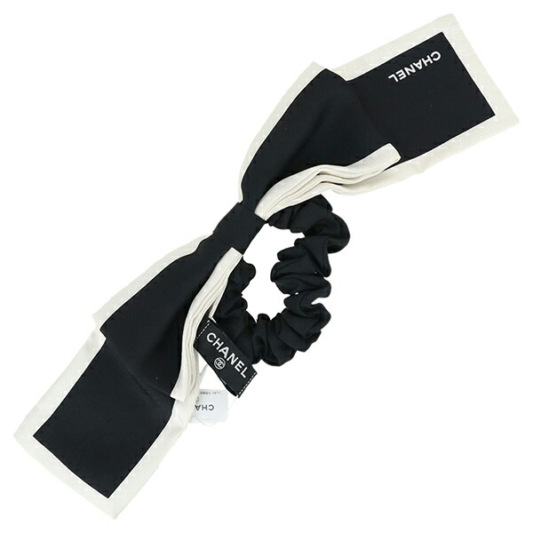 楽天市場】シャネル シュシュ リボン カメリア シルク ブラック