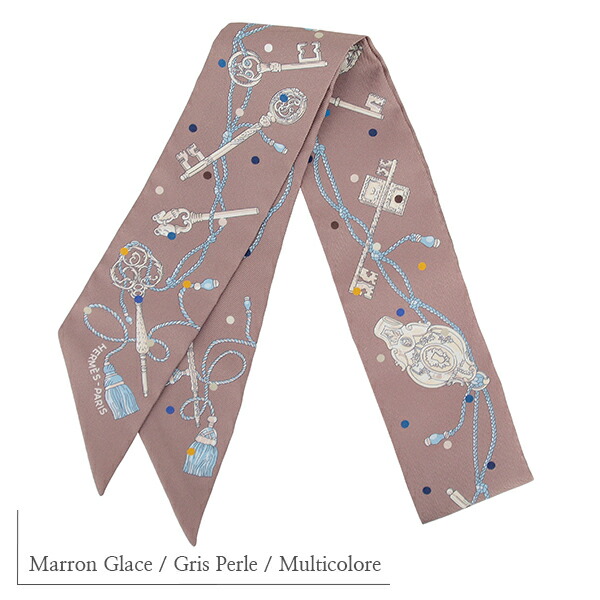 楽天市場】エルメス ツイリー スカーフ レクレアポア Les Cles a Pois