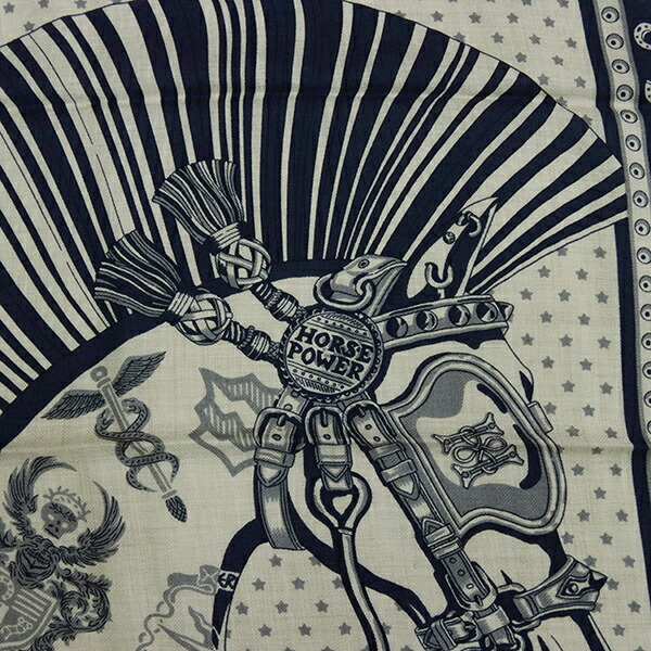 楽天市場】【未使用品】 エルメス スカーフ カレ H 65 シュヴァル