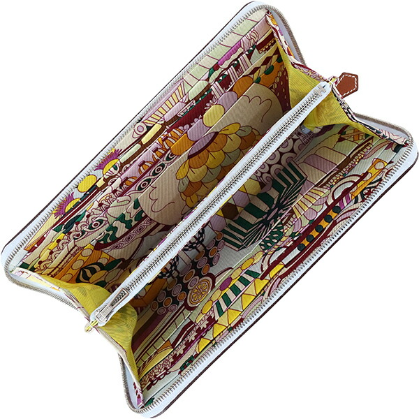 楽天市場】エルメス 長財布 アザップロング シルクイン ラ