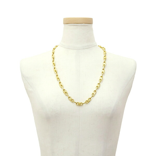 楽天市場】【ヴィンテージ】 セリーヌ ロングネックレス マカダム GP