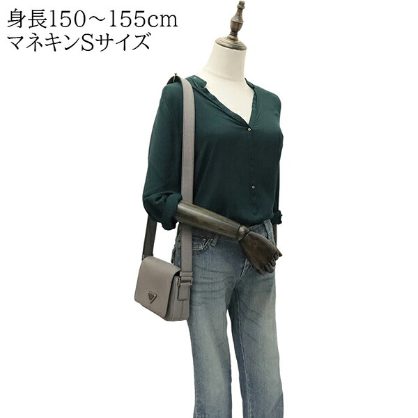 楽天市場】【未使用品】 プラダ ショルダーバッグ サフィアーノ レザー