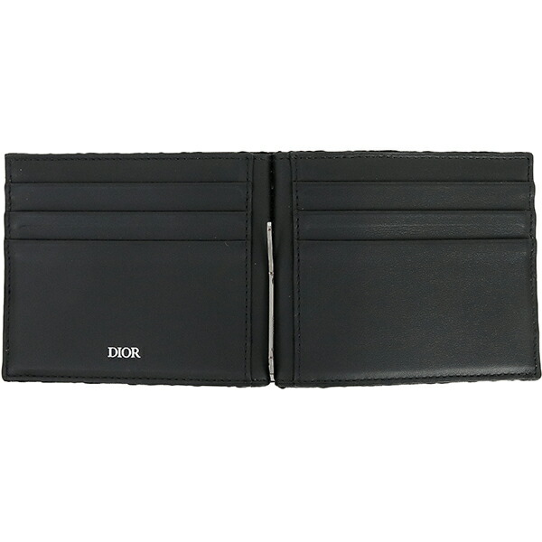 楽天市場】【美品】 ディオール 二つ折り財布 札入れ マネークリップ