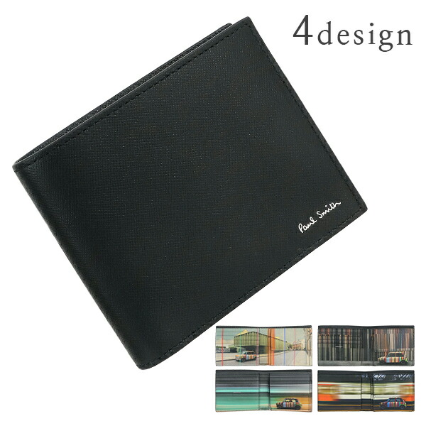 楽天市場】【新品】 ポールスミス 二つ折り財布 メンズ カウレザー