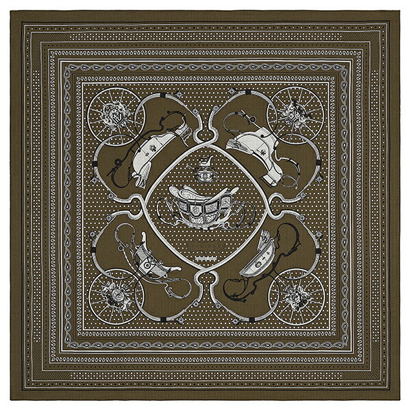 楽天市場】【新品】 エルメス ショール カレ ジェアン 140