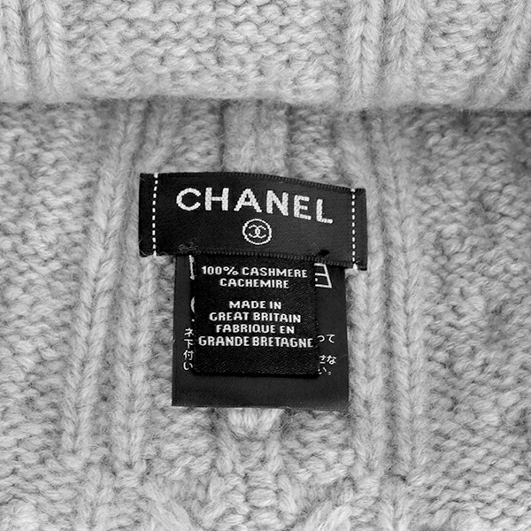 未使用品 シャネル ニットキャップ ココマーク カシミヤ CHANEL