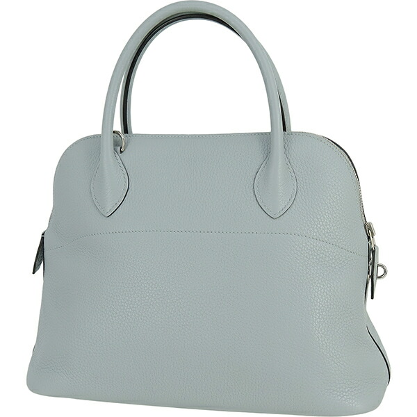 楽天市場】【超美品】 エルメス ボリード31 トリヨンクレマンス ブルー