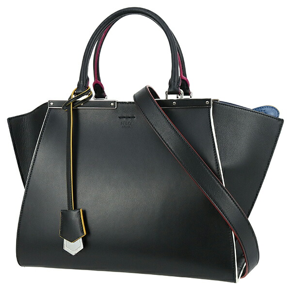 楽天市場】【超美品】 フェンディ トロワジュール カーフレザー