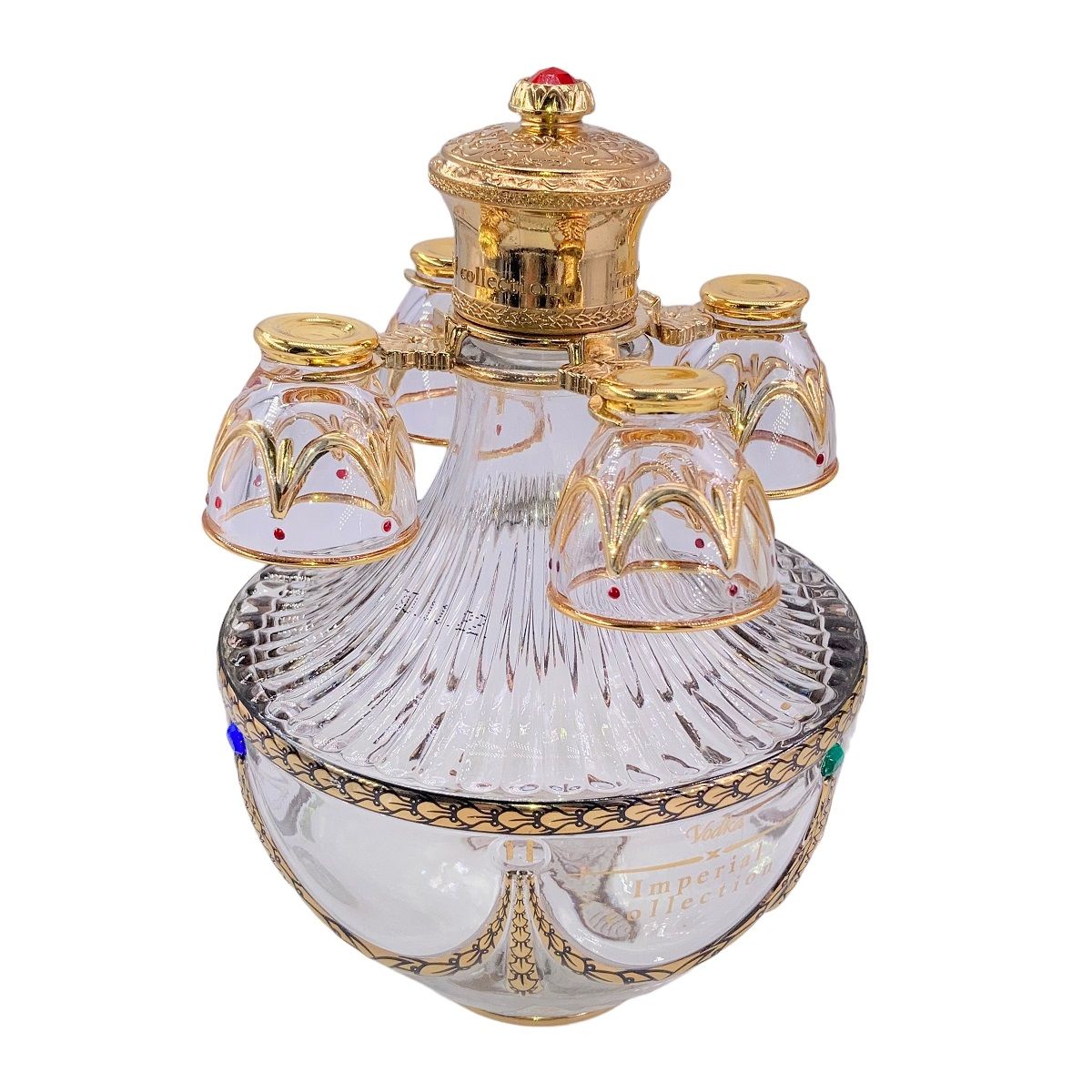 空瓶 飾りボトル LADOGA ラドガ インペリアルコレクションピンクマーブル