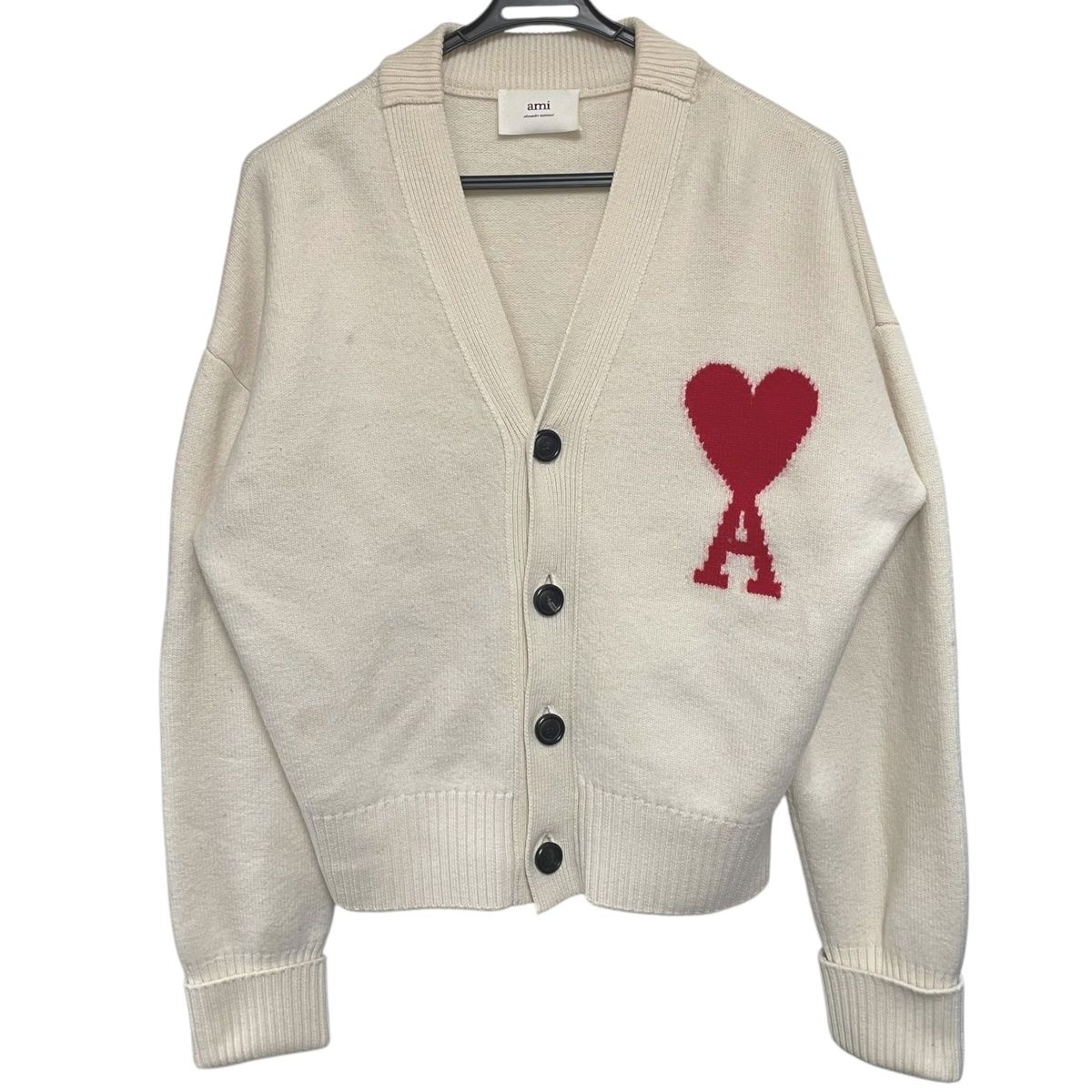楽天市場】【中古】 AMI PARIS アミ パリ ハート カーディガン