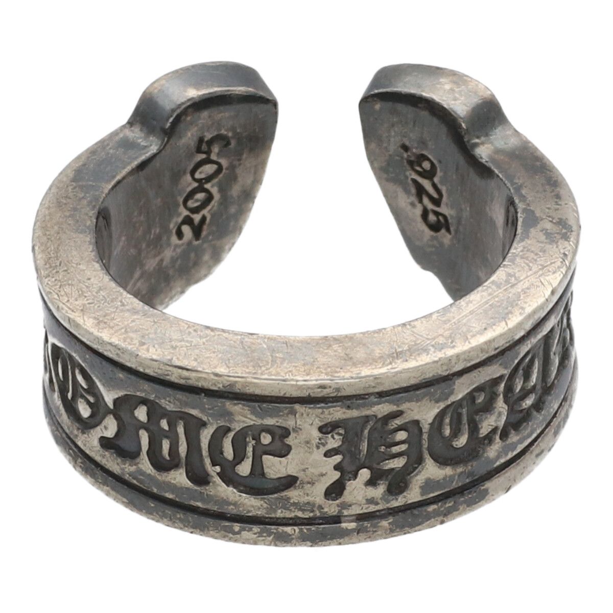 楽天市場】【中古】 CHROME HEARTS クロムハーツ スクロールラベル