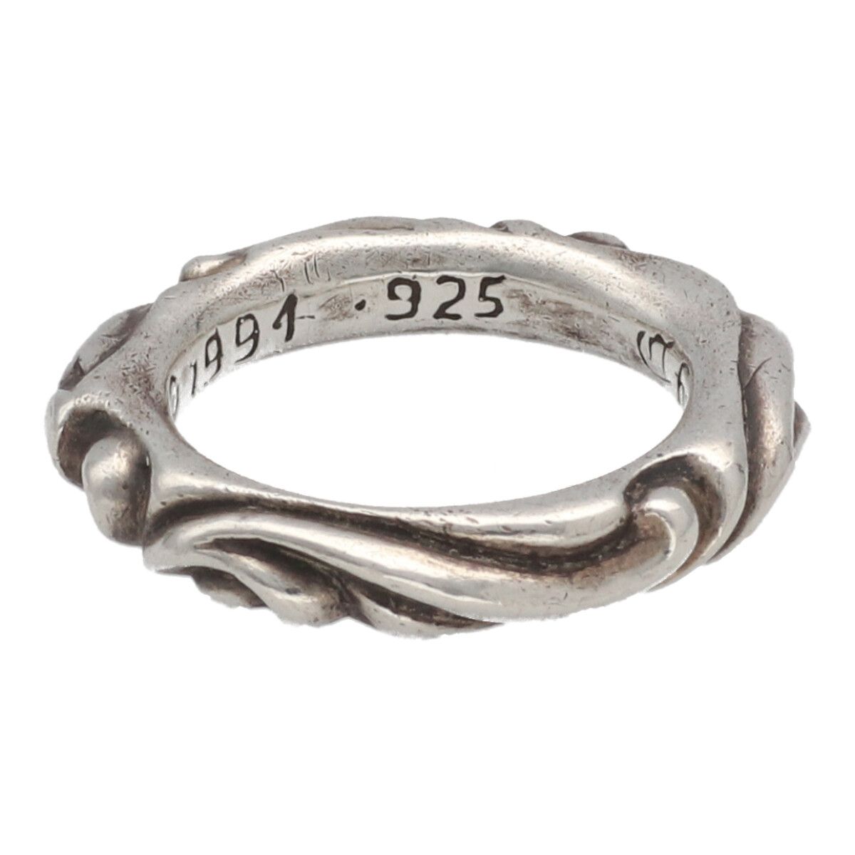 楽天市場】【中古】 CHROME HEARTS クロムハーツ スクロールバンド