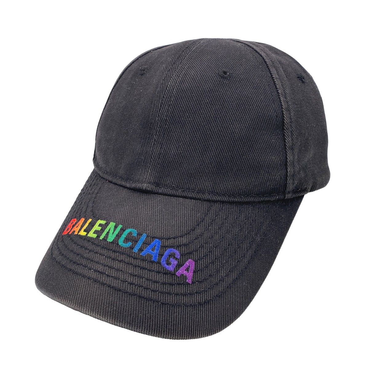 楽天市場】【中古】 BALENCIAGA バレンシアガ レインボーロゴ ベース