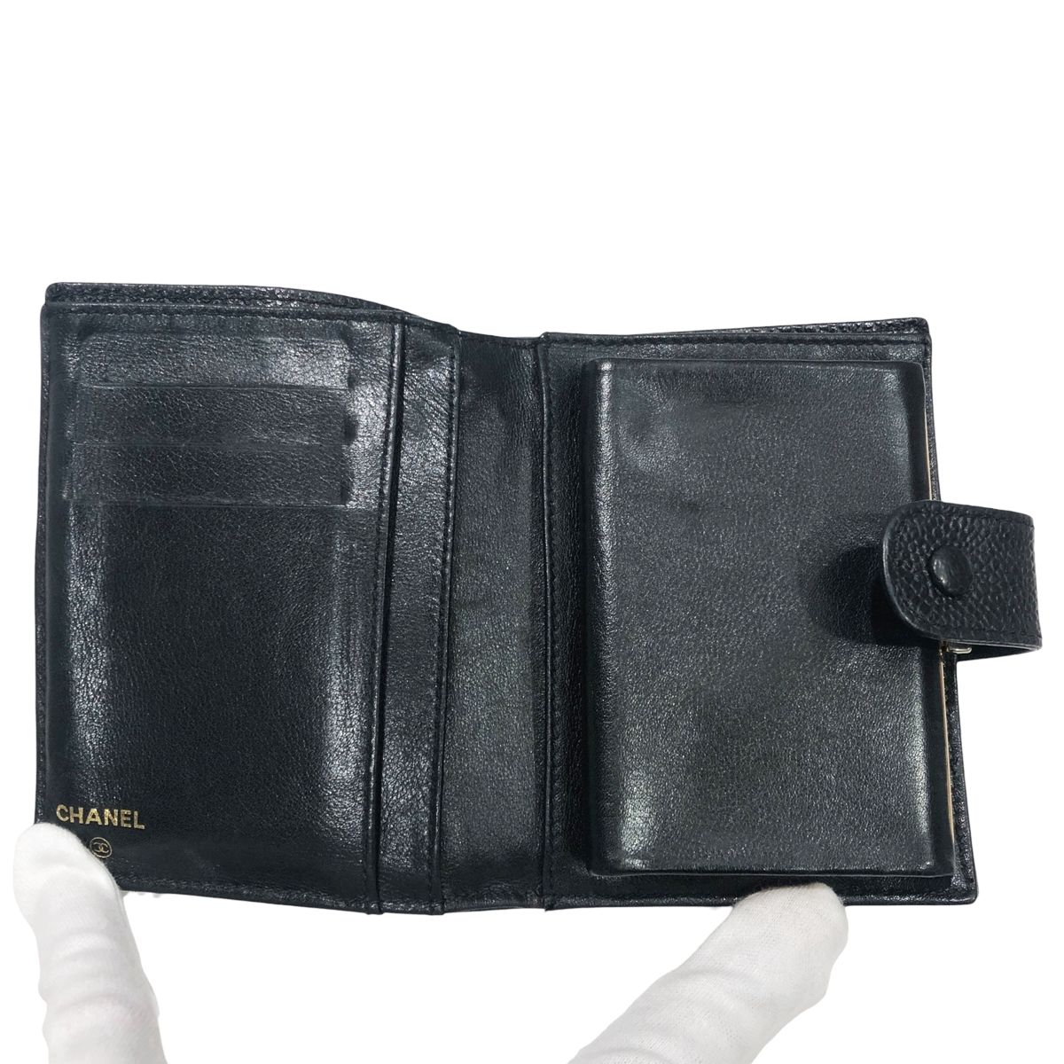 楽天市場】【中古】 CHANEL シャネル キャビアスキン ココマーク