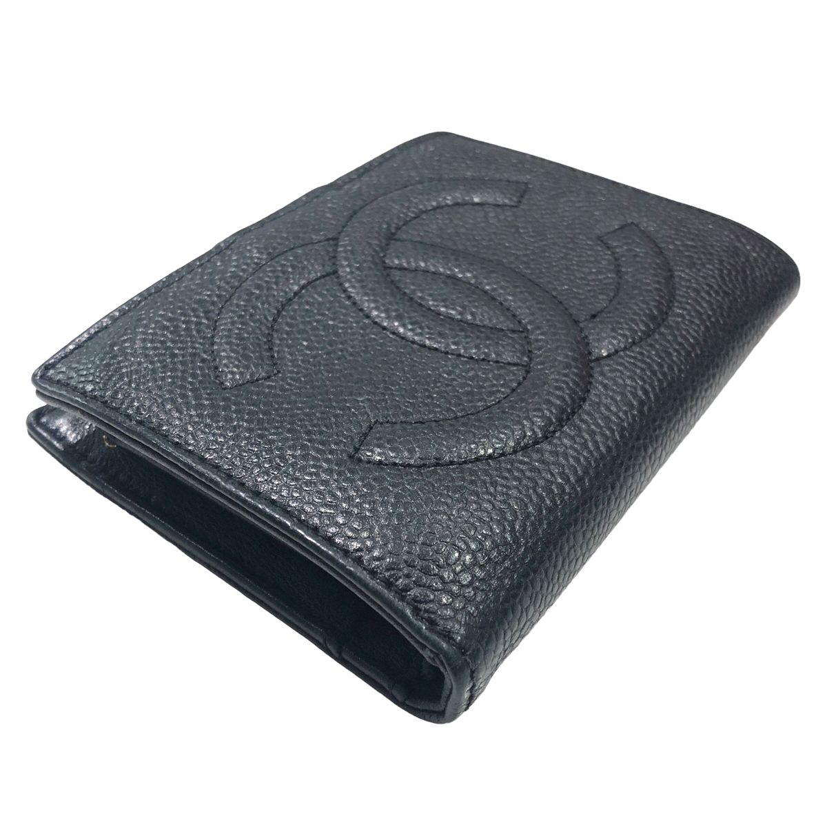 楽天市場】【中古】 CHANEL シャネル キャビアスキン ココマーク