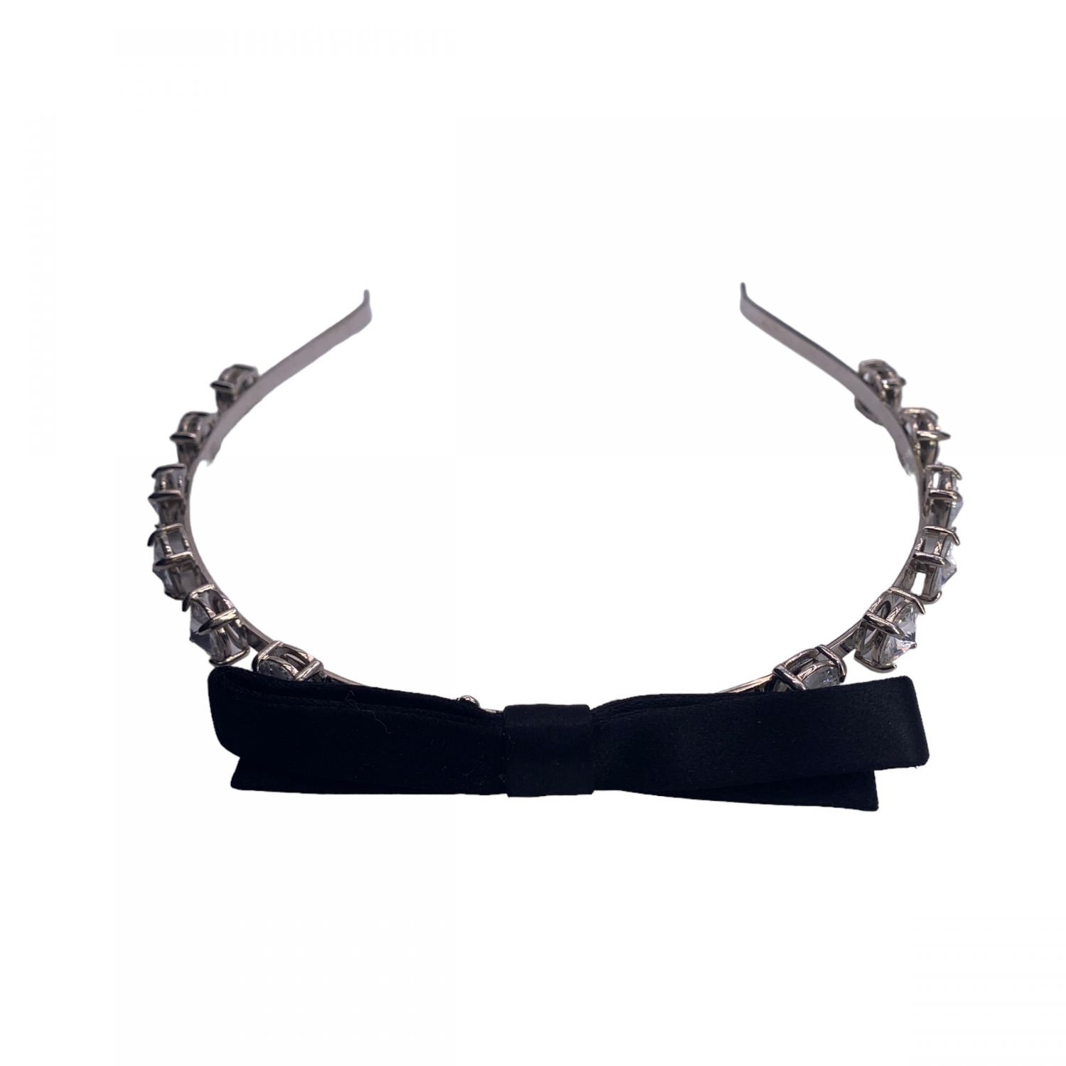 楽天市場】【中古】 MIU MIU ミュウミュウ カチューシャ クリスタル付