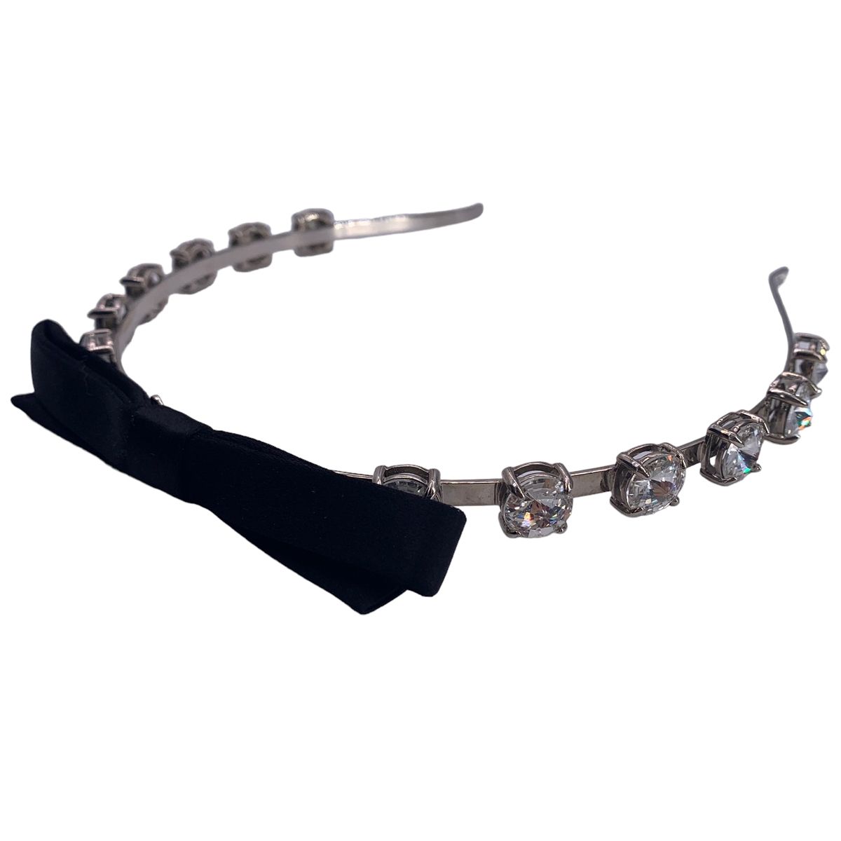 楽天市場】【中古】 MIU MIU ミュウミュウ カチューシャ クリスタル付