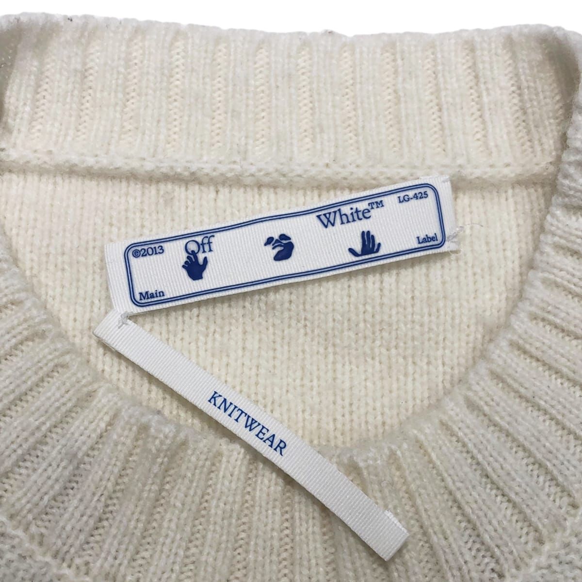 楽天市場】【中古】 OFF-WHITE オフホワイト ニット・セーター