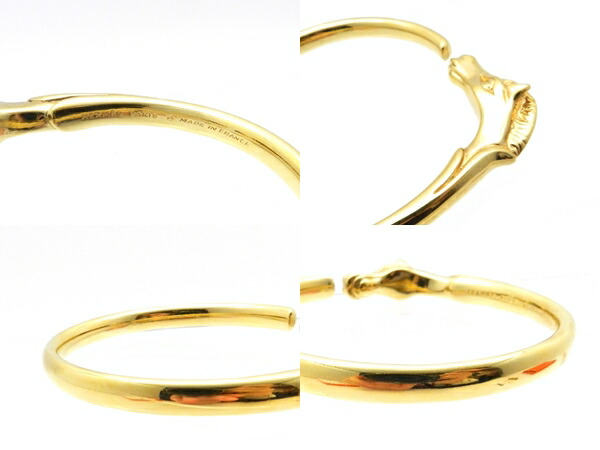 楽天市場】HERMESエルメスシュバルホースバングルゴールドメッキ