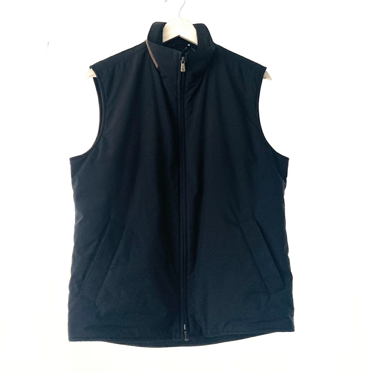 楽天市場】【中古】Loro Piana(ロロピアーナ) ベスト 中綿 黒 : ブラン