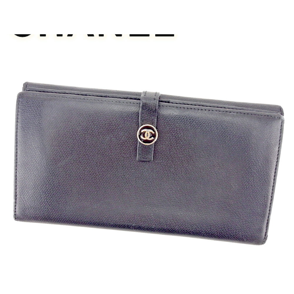 シャネル(CHANEL) ココボタン(coco button) 中古 レディース長財布