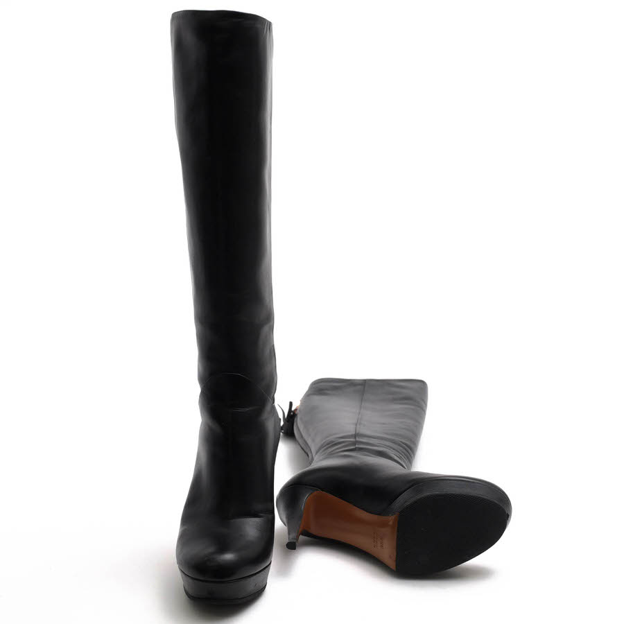 楽天市場】GUCCI ロングブーツ グッチ 269731 牛革 カーフ バンブー