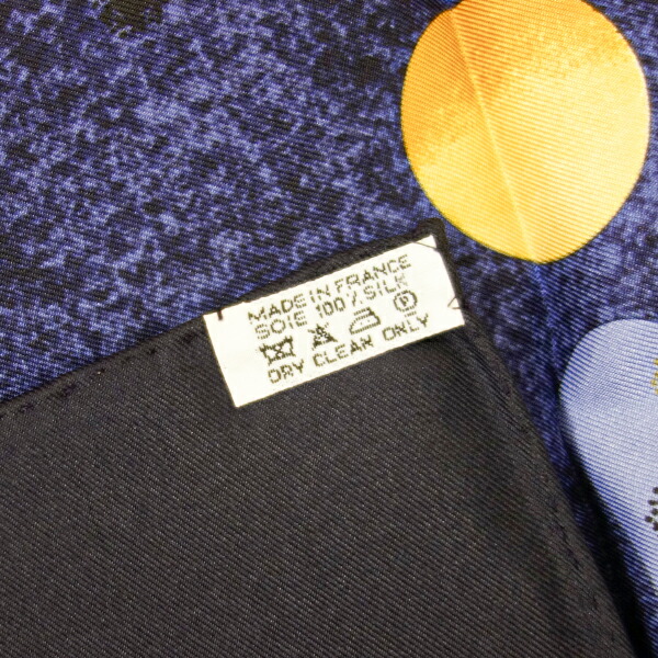 楽天市場】【中古】HERMES エルメス カレ90 LA VOIE LACTEE 天の川