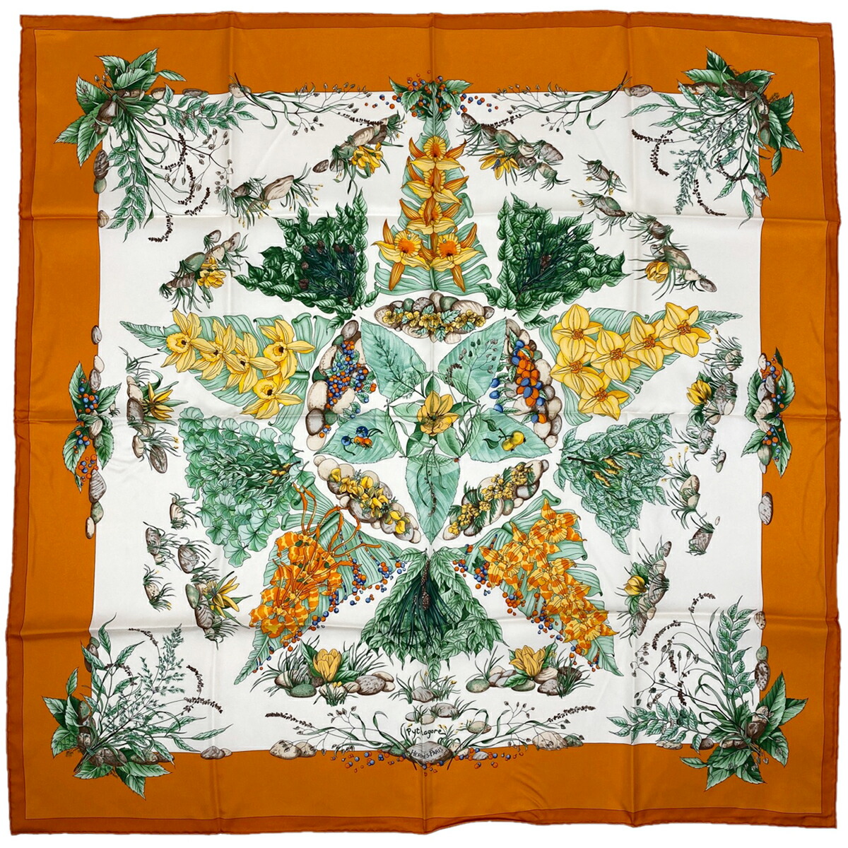 楽天市場】【ラッピング可】エルメス HERMES カレ 90 Pythagore