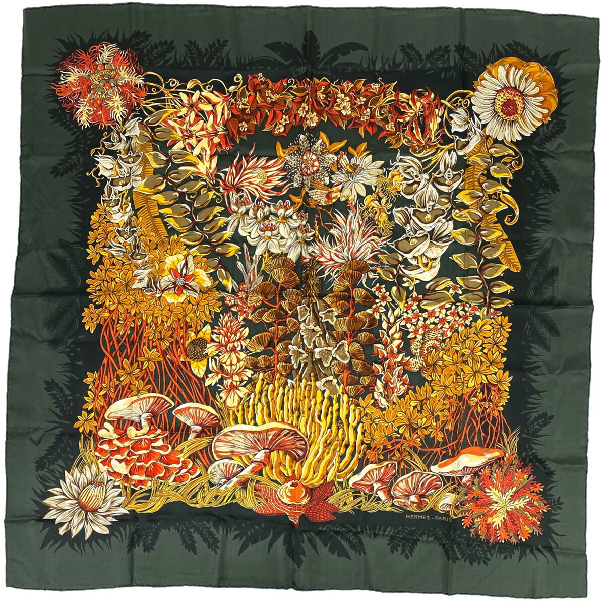 楽天市場】【ラッピング可】エルメス HERMES カレ 90 L'ILE DESERTE