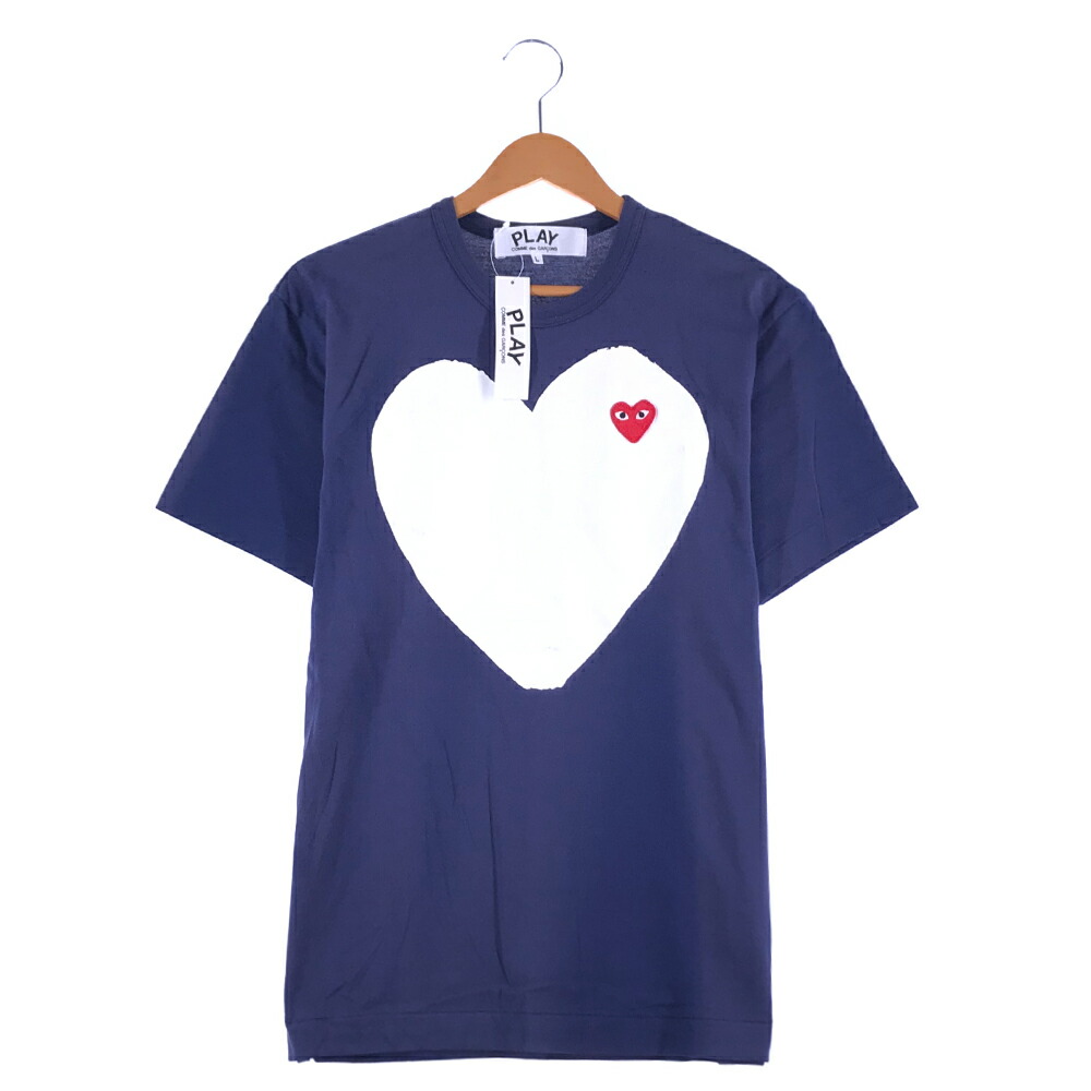 楽天市場】PLAY COMME des GARCONS ハートロゴTシャツ Lサイズ