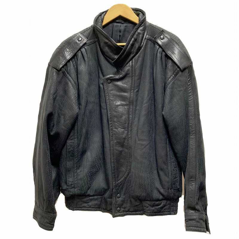 楽天市場】LOEWE VINTAGE LAMB LEATHER BLOUSON 50 ロエベ ラムレザー