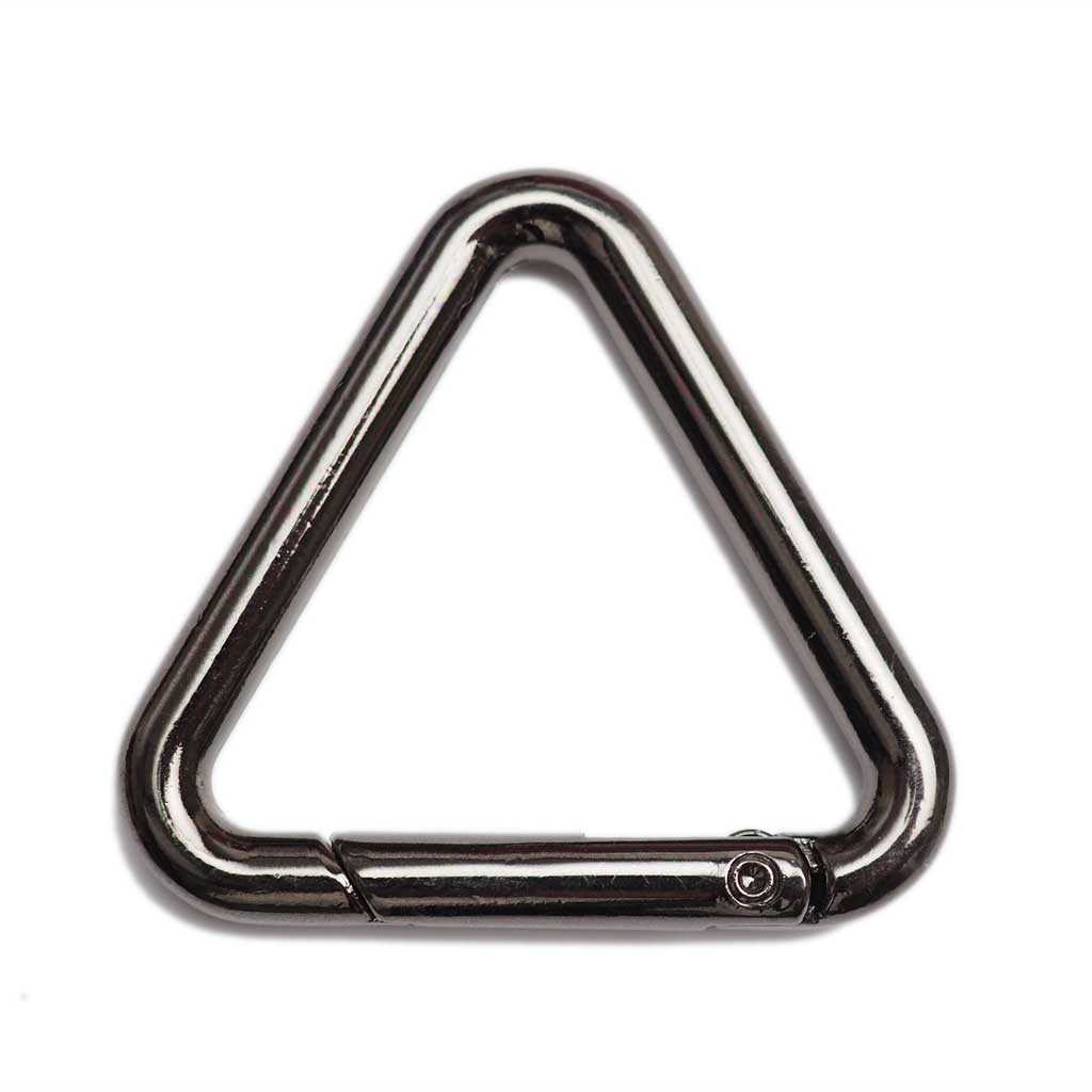 楽天市場】三角カラビナ トライアングル/フック/三角カン 【中サイズ