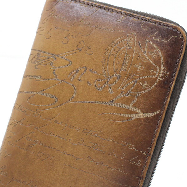 楽天市場】ベルルッティ 長財布 イタウバ スクリットレザージップ長