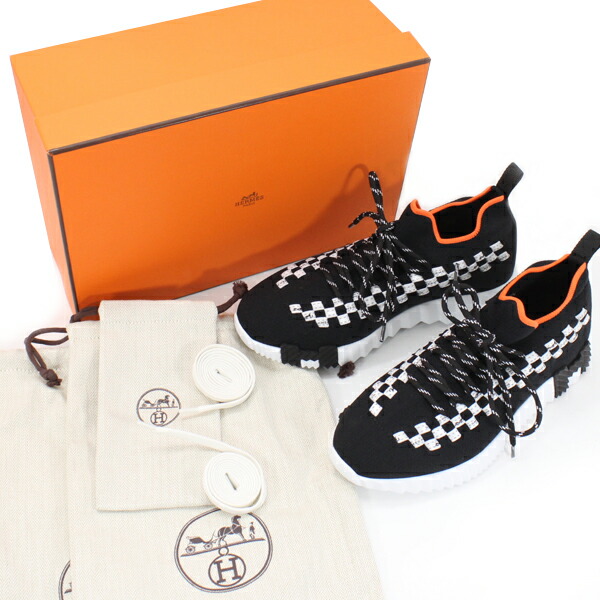 楽天市場】エルメス スニーカー フレックス サイズ36.5 #36H ブラック