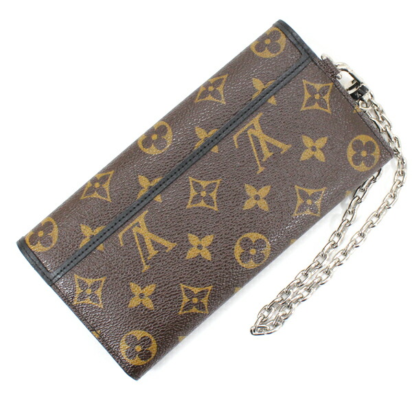 楽天市場】ルイヴィトン 長財布 三つ折り メンズ モノグラムマカサー