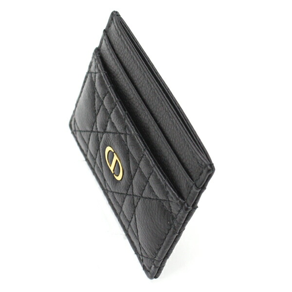 楽天市場】クリスチャン ディオール カードケース 黒 ブラック レザー